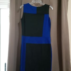 Enfoucus Studio black and Blue Dress